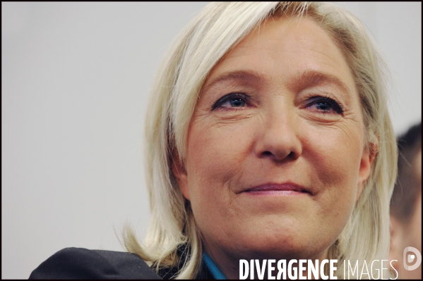 Conférence de lancement du Collectif Racine / Marine Le Pen