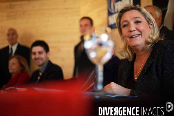 Conférence de presse Marine le Pen