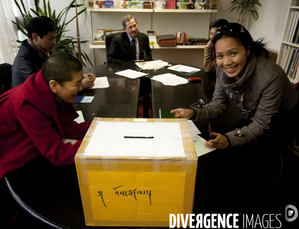 Election du parlement Free Tibet