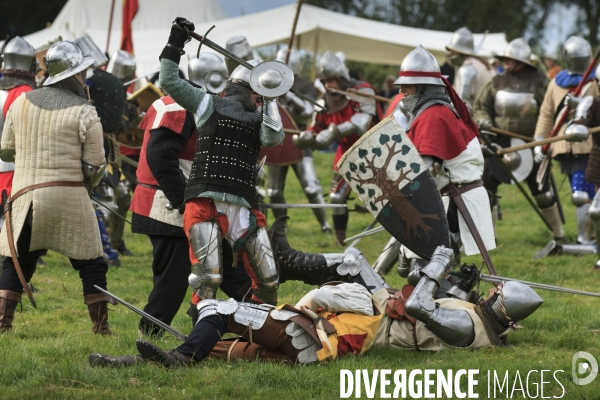 Bataille d Azincourt, le 25 octobre 1415.