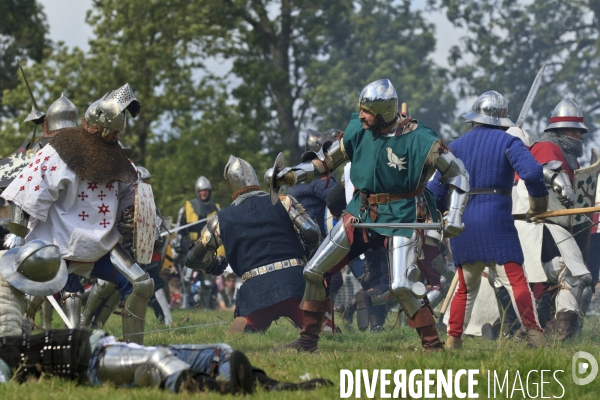 Bataille d Azincourt, le 25 octobre 1415.