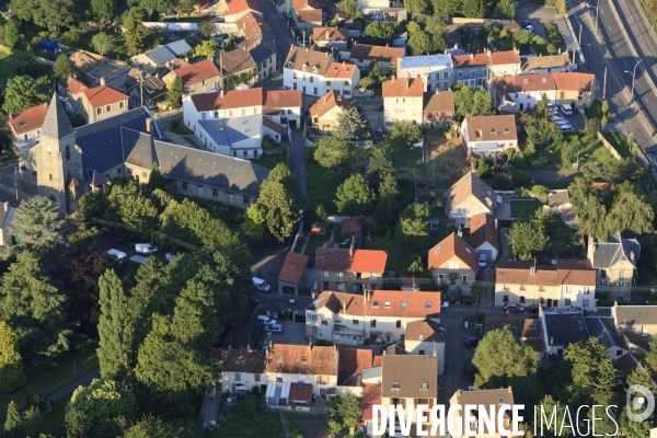 Vue aerienne des Yvelines