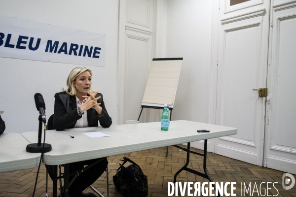 Marine Le Pen à Lille