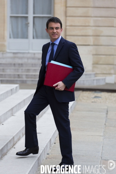 1er conseil des ministres du gouvernement Valls.