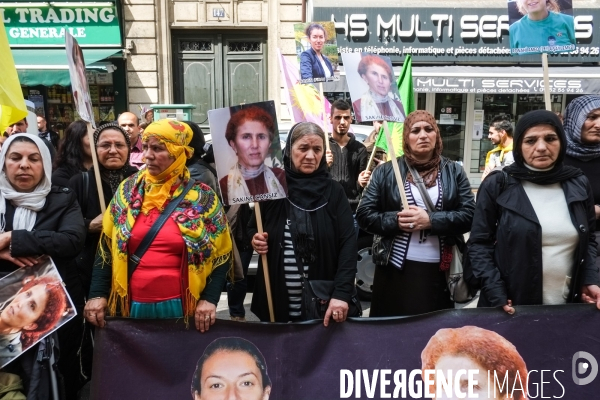 Manifestation communauté kurde, Paris