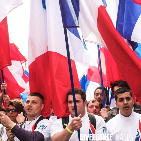 Défilé du 1er mai du FN, Paris