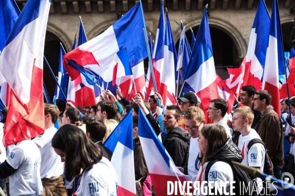 Défilé du 1er mai du FN, Paris