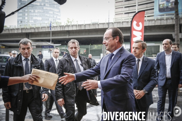 François Hollande chez BFM