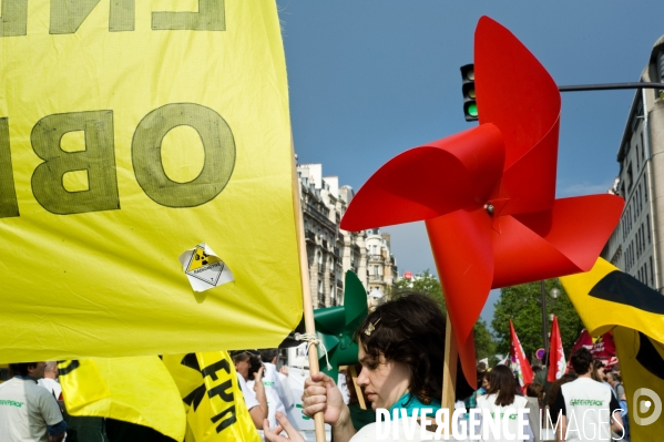 Rassemblement anti-nucléaire, Paris, 30/04/2011
