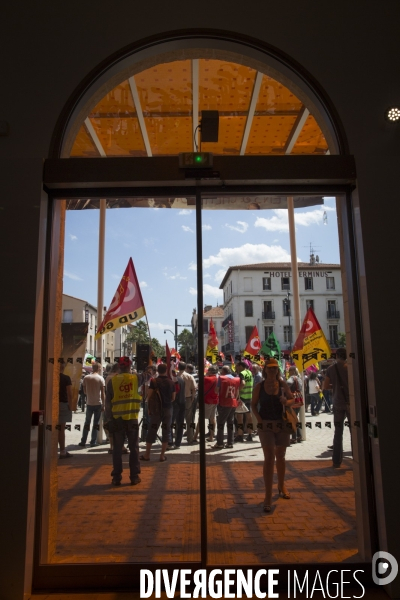 Grève cheminots Perpignan