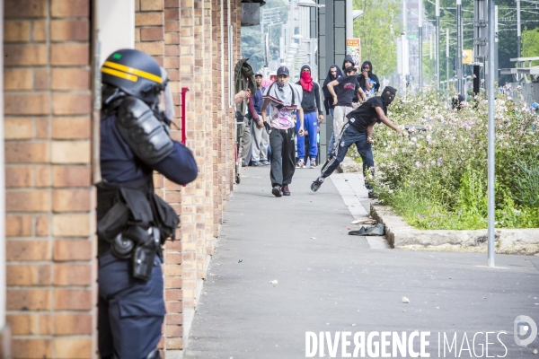 Affrontements à Sarcelles.