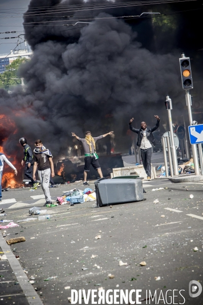 Affrontements à Sarcelles.