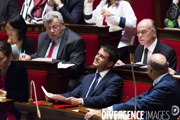 Manuel Valls : Declaration de politique generale.