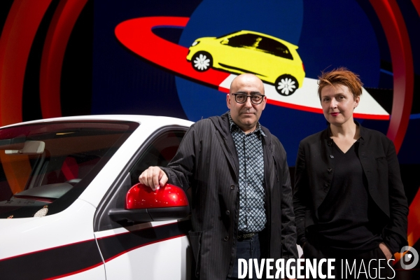 Lancement de la nouvelle twingo à l atelier Renault sur les Champs-Elysées