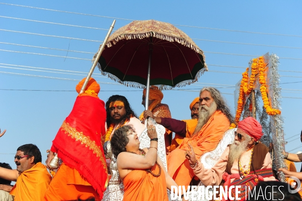 Kumbh Mela Hindu pilgrimage Ritual and worship 2013. Kumbh Mela hindou pèlerinage rituel et de culte 2013.