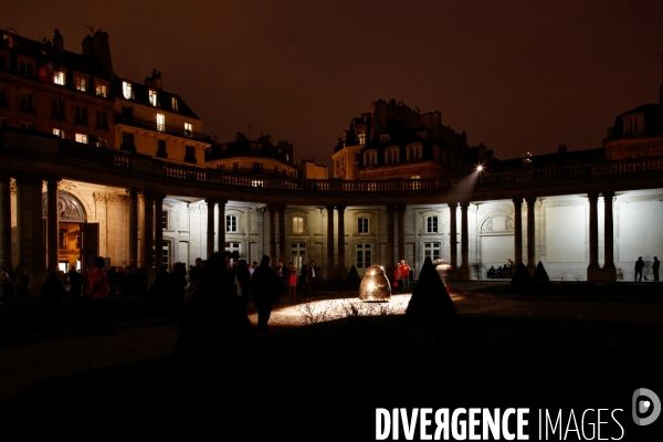 La Nuit Blanche 2014 aux Archives Nationales de Paris.