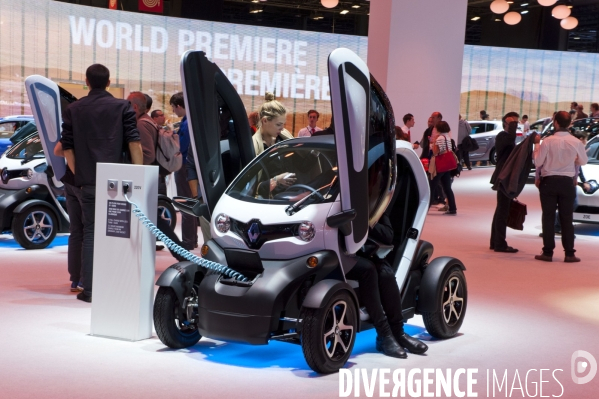 Mondial de l Auto 2014, véhicules électriques, hybrides et nouvelles technologies