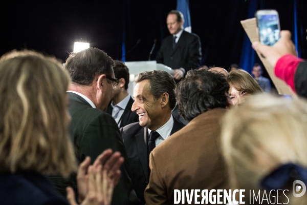Meeting de Nicolas Sarkozy, Paris