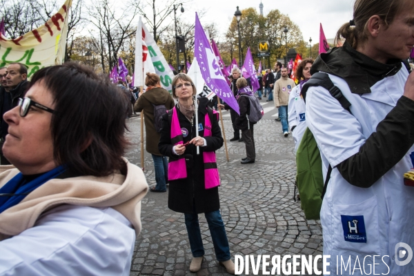 Manifestation santé, Paris