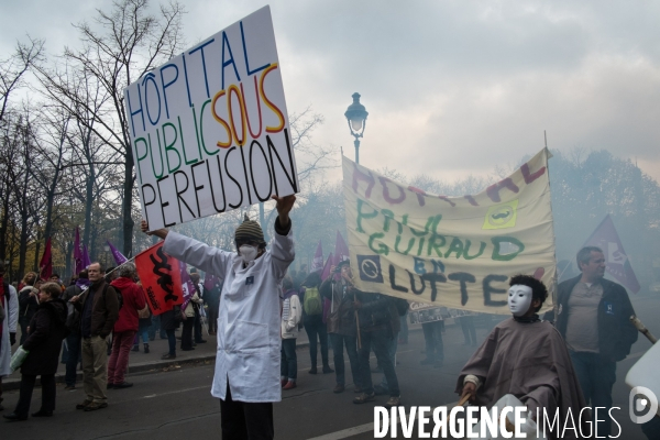 Manifestation santé, Paris