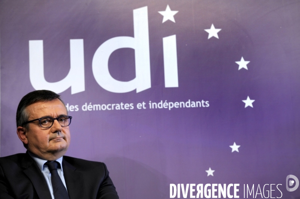 Congrès de l UDI. Jean-Christophe LAGARDE, président.