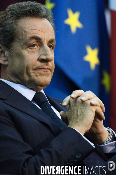 Boulogne-Billancourt : Meeting de Nicolas Sarkozy