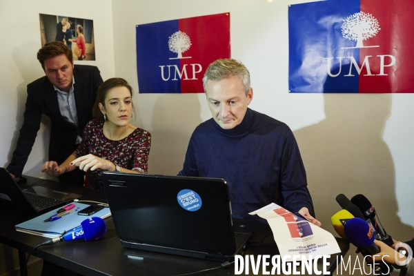 Bruno Le Maire, vote présidence UMP