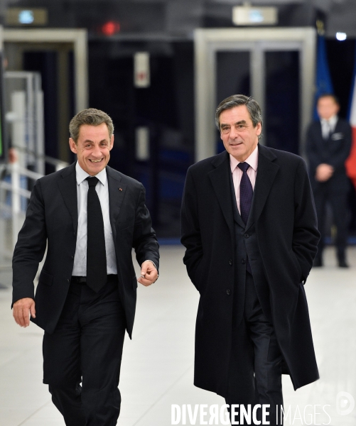 Nicolas Sarkozy reçoit François Fillon