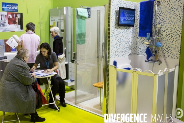 Silver economy expo, le salon des services à la personne, porte de Versailles à Paris