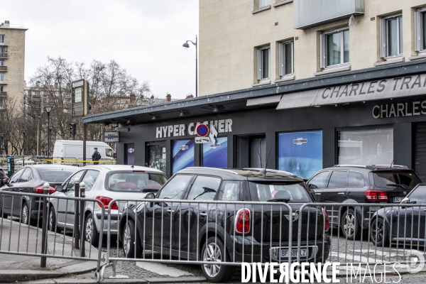 L epicerie casher de la Porte de Vincennes 24 h apres la prise d otage