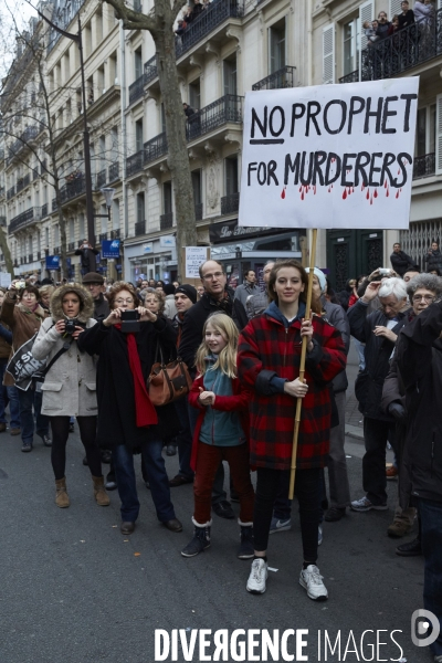 Manifestation rassemblement Charlie Hebdo dimanche 11/01