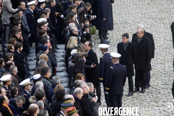 Hommage National aux 9 militaires victimes d un crash aerien en Espagne