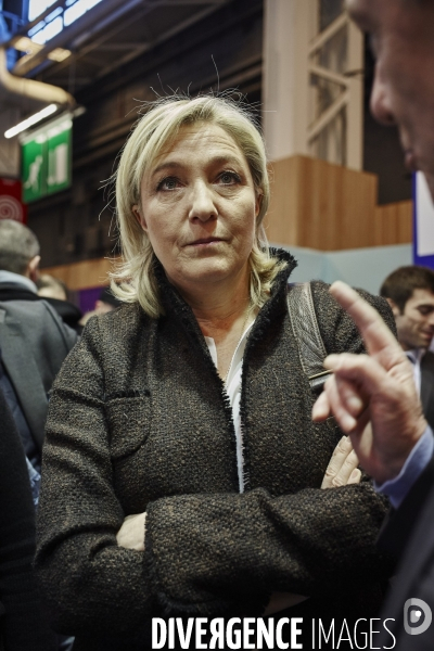 Marine Le Pen Salon Euromaritime