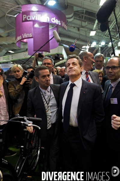 Nicolas Sarkozy au salon de l agriculture