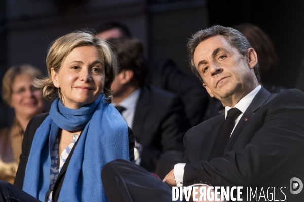 Dernier meeting de Nicolas Sarkozy avant le premier tour des élections départementales de mars 2015.
