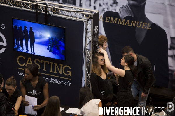 Journée de casting pour le    2015 Elite Model Look  ,  le  plus prestigieux concours international de mannequins, à La Défense.