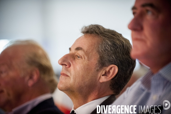Nicolas Sarkozy à la fête de la Violette