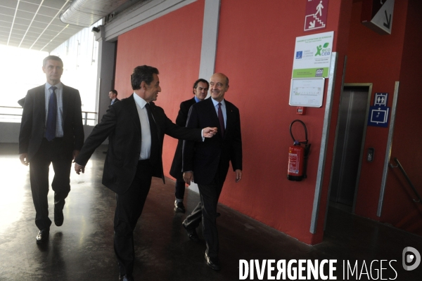Alain Juppé et Nicolas Sarkozy
