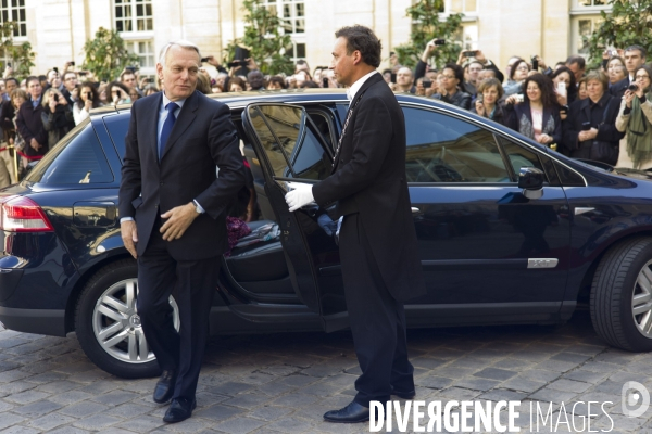 Passation de pouvoir entre Francois Fillon et Jean-Marc Ayrault