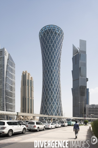 Doha, Qatar, 2015. Quartier d affaires West Bay