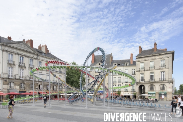 Le Voyage à Nantes 2015 : Stellar / Baptiste Debombourg - Place du Bouffay
