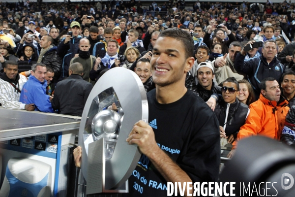 Football: Marseille Champion de France de Ligue 1.