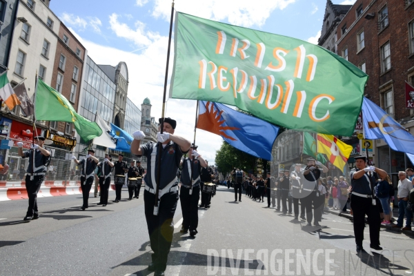 Ballade irlandaise : Dublin. Commémoration nationaliste irlandais