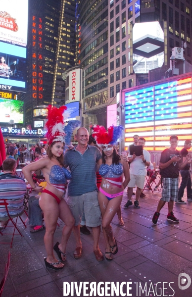 Les desnudas de times square/new york