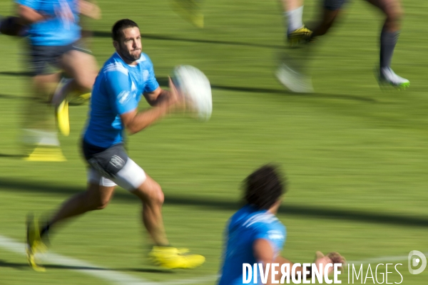 Entraînement XV de France de rugby