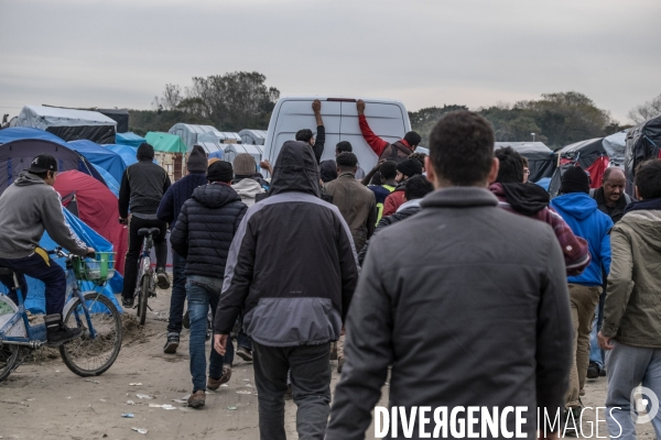 La vie dans la jungle de Calais