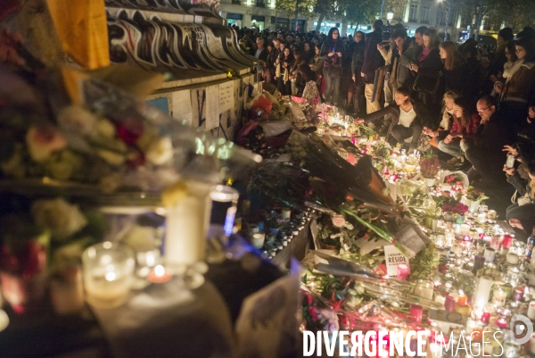 Place de la République : hommage aux victimes des attentats