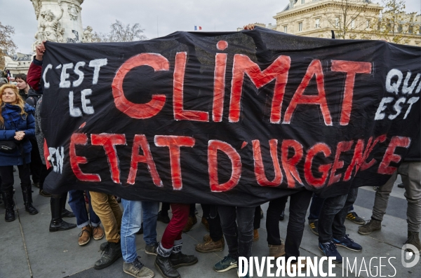 Manifestation ecologiste paris 29 nov 2015
