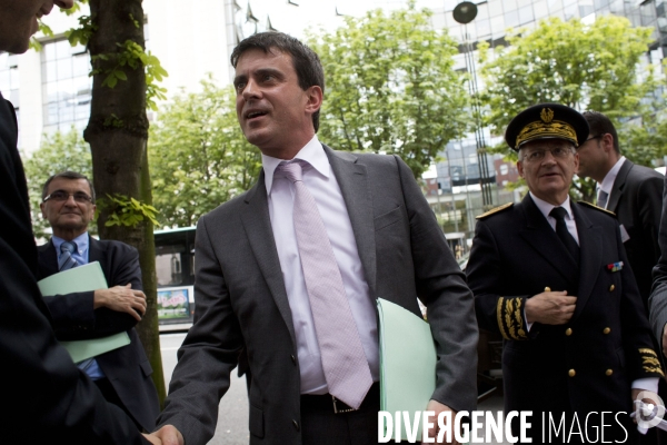 Manuel Valls, congres du syndicat des  commissaires de police national.