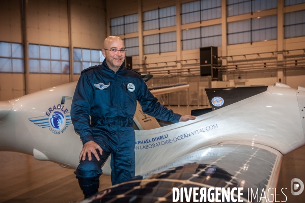 Raphaël Dinelli et son avion hybride